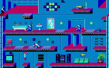 Impossible Mission II screen shot game playing